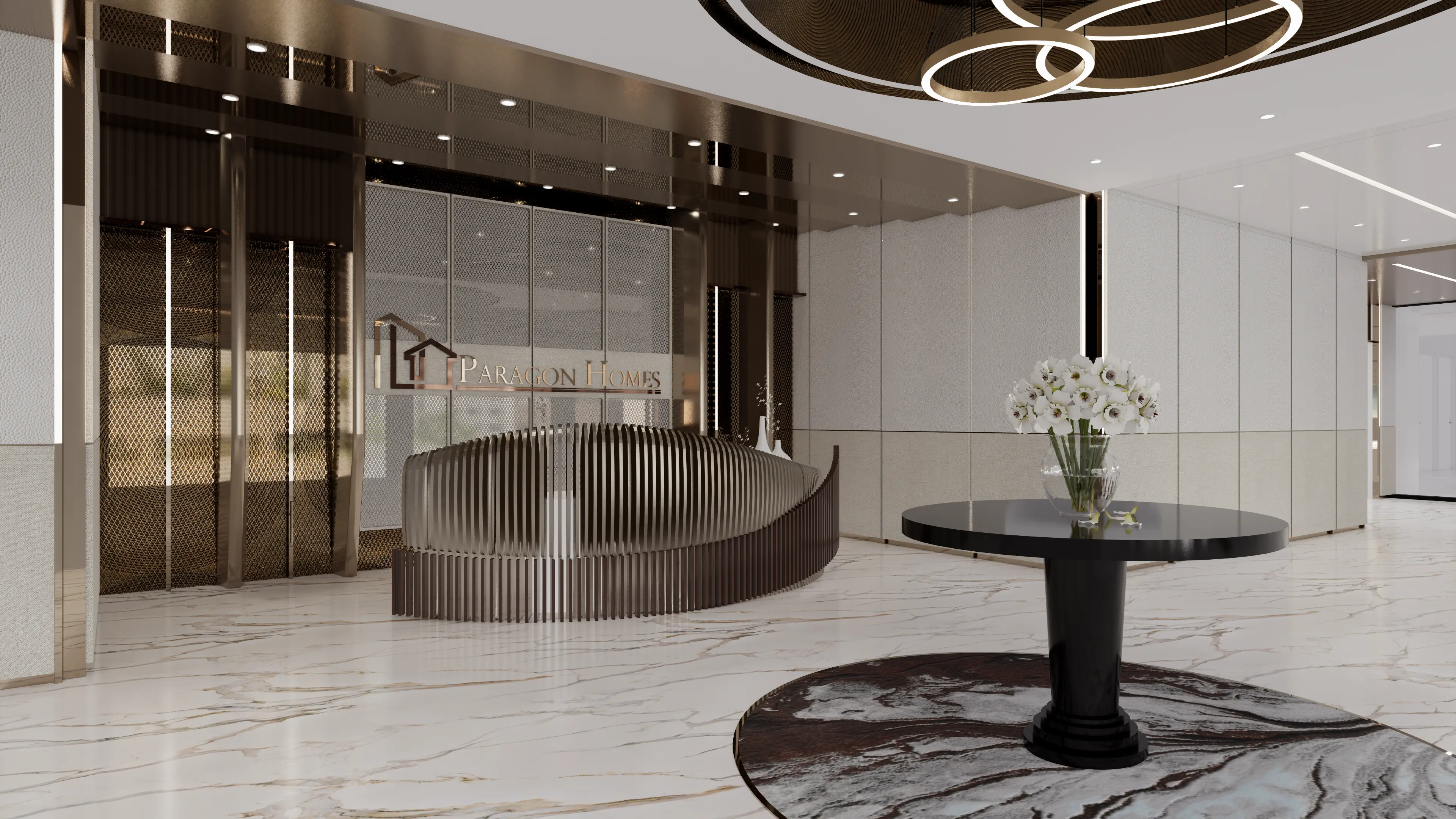 Lobby and reception