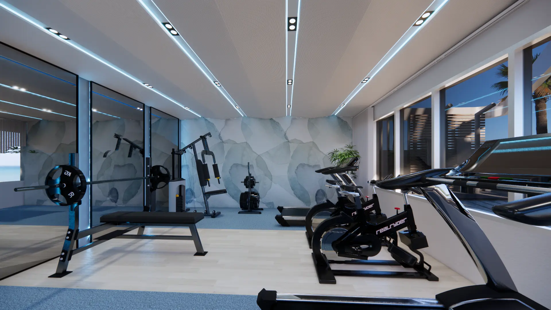 Residents' gym